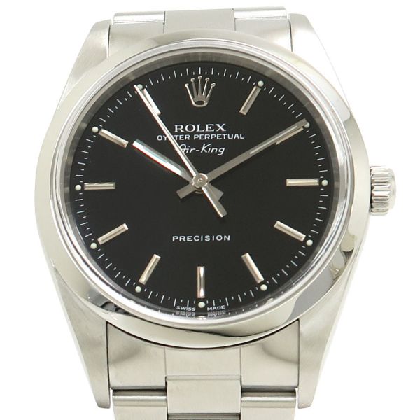 ロレックス エアキング 34mm 14000 メンズ 腕時計【Aランク】【中古】