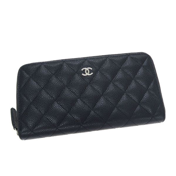 シャネル キャビア･クラシックロングジップ AP0242【Aランク】【中古】｜質屋さのや　店