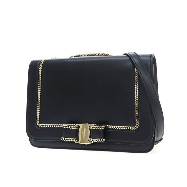 楽天市場】Ferragamo フェラガモ チェーンショルダーバッグ ヴァラ AU