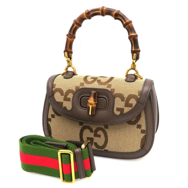 グッチ ジャンボGG竹2WAY  675797【A価値づける】【中古】