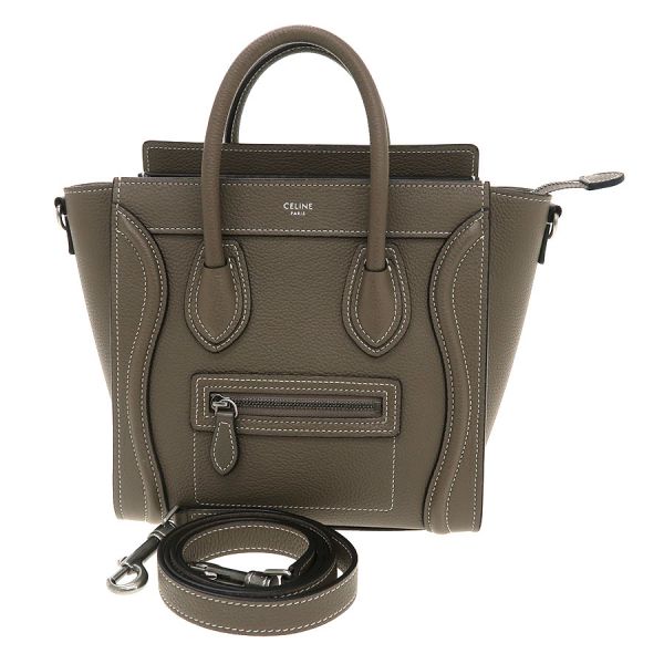 celine ラゲージナノ　本日のみ価格 セリーヌ(CELINE) ラゲージ(Luggage) 中古 ナノ ハンドバッグ
