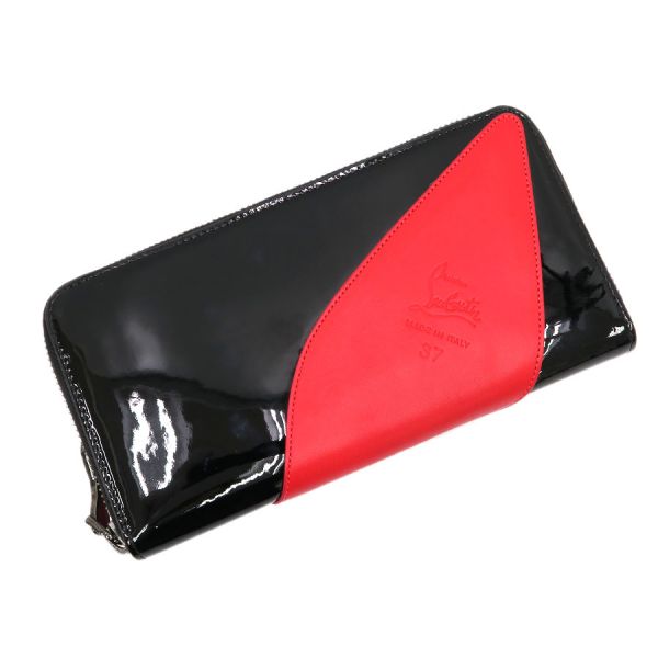 ルブタン ソリータ ウォレット/パネトーネ  3145125【A序列付ける】【中古】