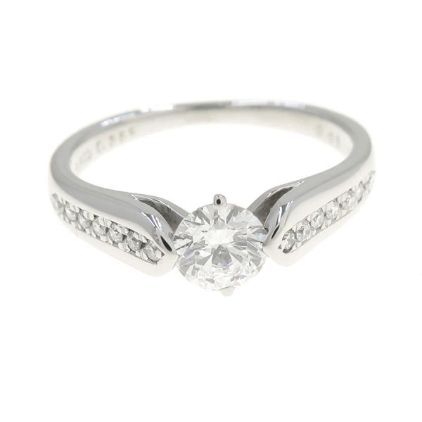 Pt900ダイヤリング/D0.359ct#8 【無料ギフトラッピング】【Aランク】【中古】 59,895円