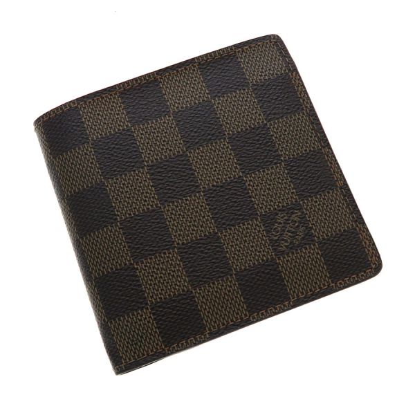 ルイヴィトン ダミエ ポルトフォイユ･マルコ  N61675【B序列付ける】【中古】