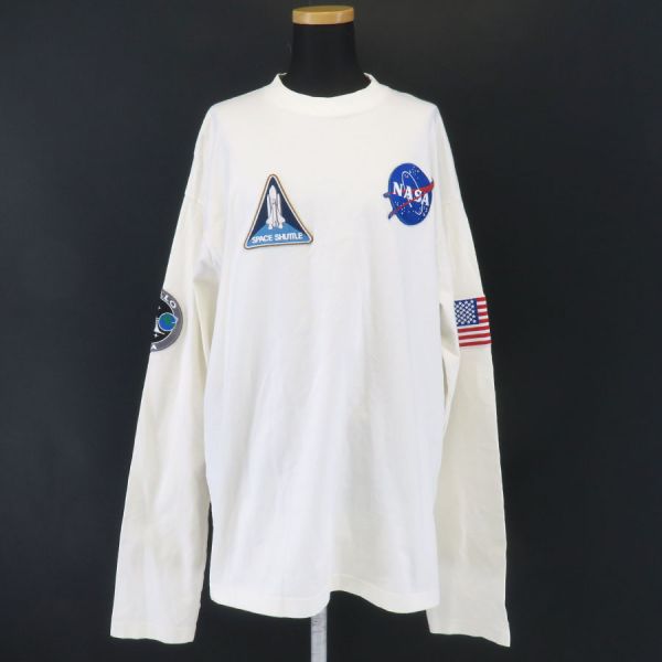 バレンシアガ ロングティーシャツ  【C位置付ける】【中古】 Tシャツ・カットソー-トップス-メンズファッション