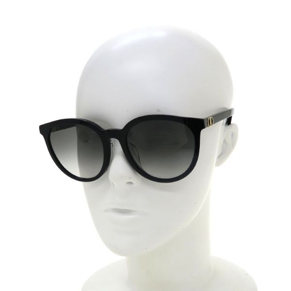 クリスチャン・ディオール 30 MONTAIGNE MINI 黒眼鏡  30MNR2FR_10A1【A位置付ける】【中古】 眼鏡・サングラス-サングラス-バッグ・小物・ブランド雑貨