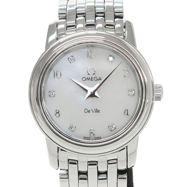 オメガ デヴィルプレステージ 22mm 4570.75 レディース 腕時計【Aランク】【中古】