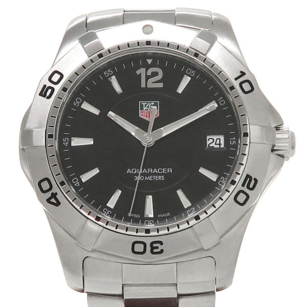 タグホイヤー アクアレーサー 39mm WAF1110 メンズ 腕時計【Aランク】【中古】