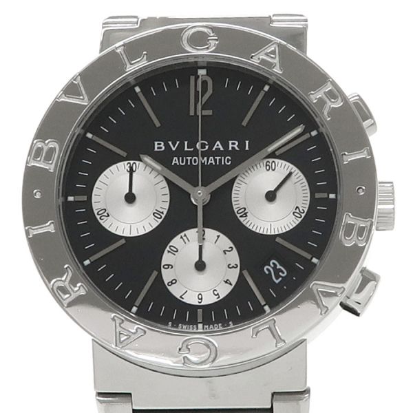 ブルガリ ブルガリブルガリクロノ 38mm BB38SSCH メンズ 腕時計【Aランク】【中古】