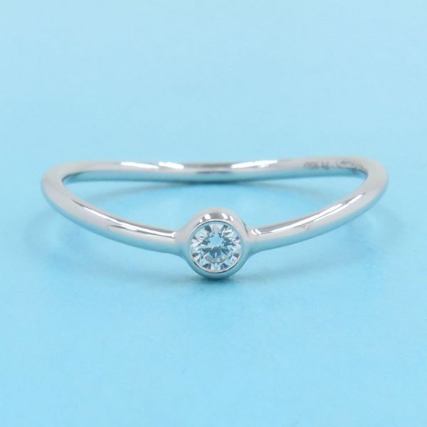 Tiffany ウェーブ　シングルロウ　リング11号 goldplazajp_itf3u3l6o6bm