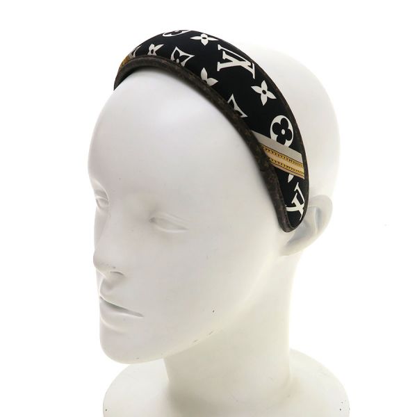 LOUIS VUITTON ルイヴィトン ヘッドバンド・LV アウトライン Louis Vuitton 】ヘッドバンド・LV アウトライン シルク (Louis