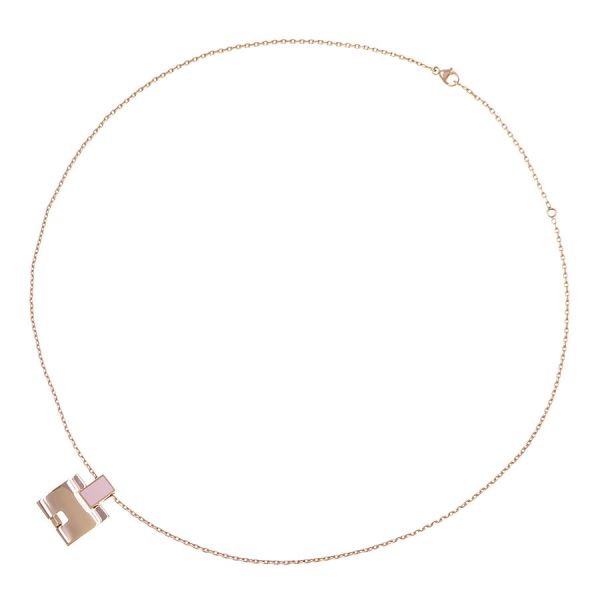 楽天市場】【ジュエリー】HERMES エルメス アイリーン Hネックレス H