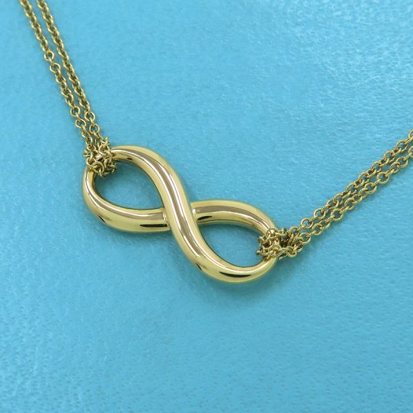 楽天市場】TIFFANY&Co. ティファニー インフィニティ ネックレス 750PG