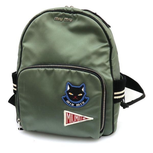 楽天市場】【美品】ミュウミュウ 【MIUMIU】キャットアップリケ バック