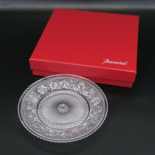 楽天市場】バカラ Baccarat プレート 2つセット アラベスク デザート