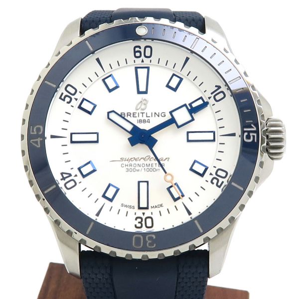 ブライトリング スーパーオーシャン オートマチック42 42mm A17375 メンズ 腕時計【Aランク】【中古】