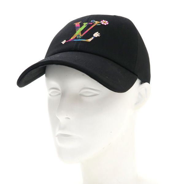 ルイヴィトン LV×TM キャップ スーパーフラット M5000M【Bランク】【中古】