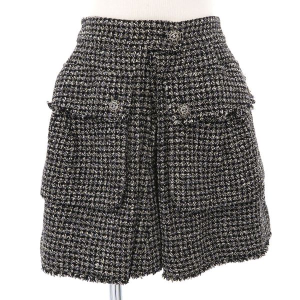 シャネル スコート  P40416【B序列付ける】【中古】