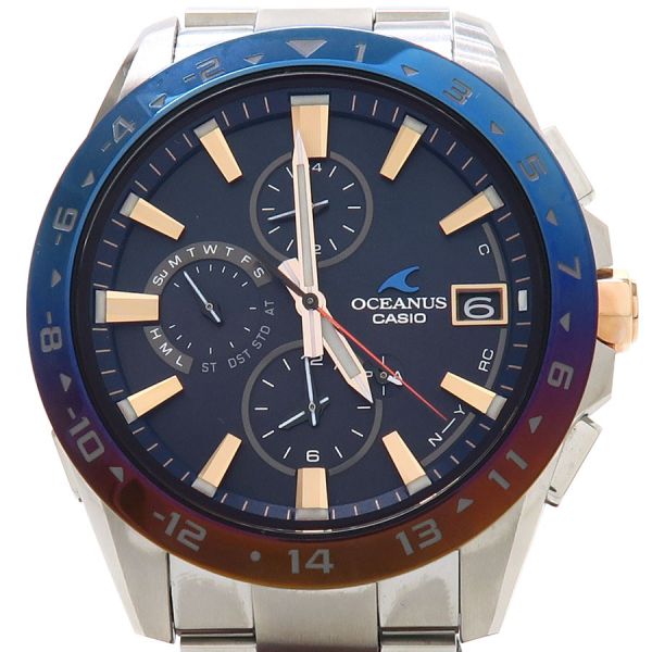 楽天市場】カシオ オシアナス OCW-T1010 5141 TI A品【中古