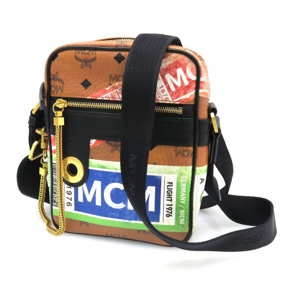 MCM トラベラー クロスボディ/ヴィセトス MUR9SVY11CO001【Aランク】【中古】