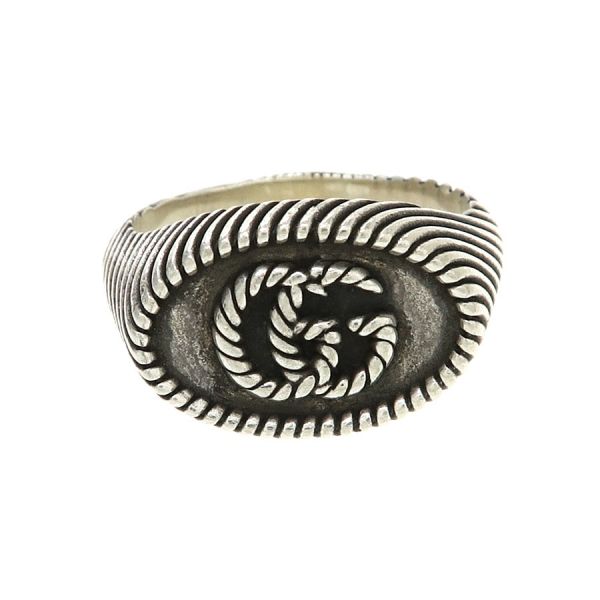 グッチ GGマーモントリング#18 925SV/10.2g【Bランク】【中古】