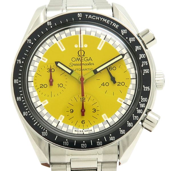 オメガ スピードマスター シューマッハ 38mm 3510.12 メンズ 腕時計【Aランク】【中古】