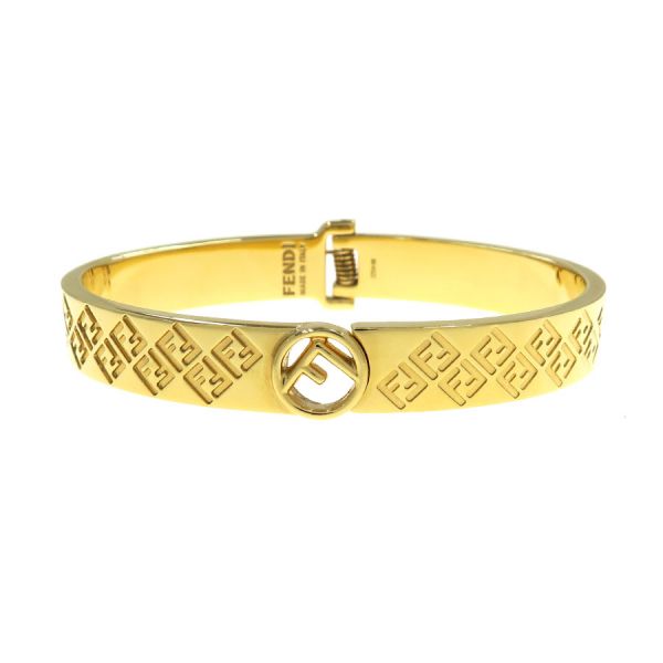 楽天市場】【中古】フェンディ エフ イズ ロゴバングル 8AG733 1AJ