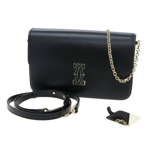 楽天市場】【バッグ】Cartier カルティエ ドゥーブルC ドゥ
