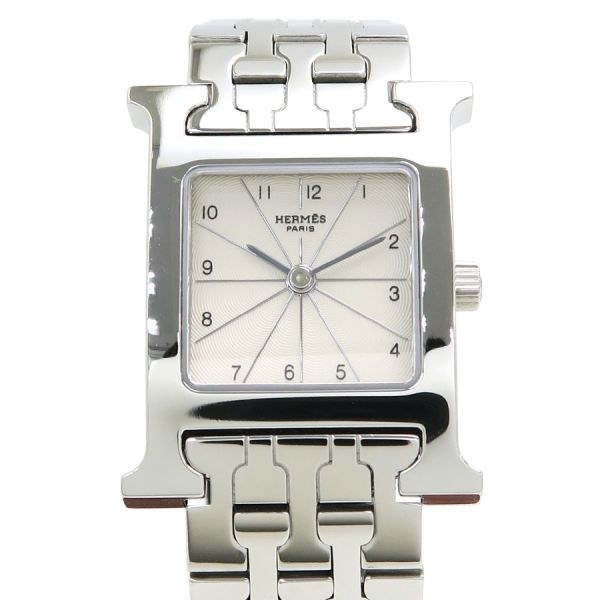 エルメス Hウォッチ W:21×H:30mm HH1.210 レディース 腕時計【Aランク】【中古】