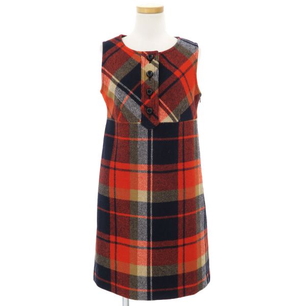 バーバリーブルーレーベル デニムワンピース  Bランク. BURBERRY BLUE LABEL バーバリーブルーレーベル デニム