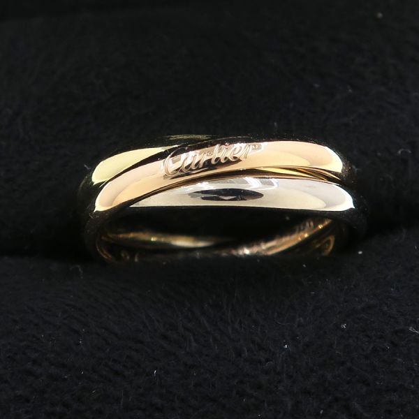 カルティエ トリニティリング Au750 サイズ9.5 カルティエ トリニティリング Au750 サイズ9.5 (Cartier/指輪