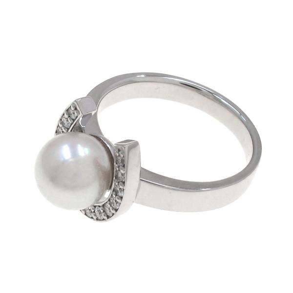 ヴァンドーム ヴァンドーム青山ラペルルリング アコヤ 11 無料ギフトラッピング Aランク 中古 Melillimona Com