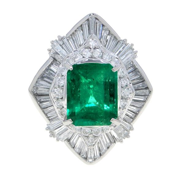 Pt900エメラルドダイヤリング 13 無料ギフトラッピング Aランク 中古 Highsoftsistemas Com Br