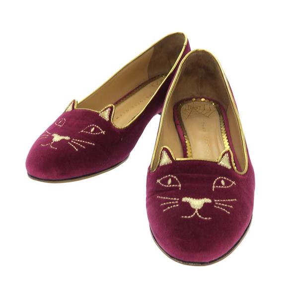 シャーロットオリンピア フラットパンプス 【Bランク】【中古】画像