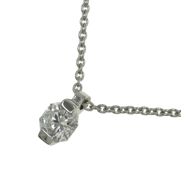 デビアス フォーエバートゥソリテールネックレス/D0.33ct 【無料ギフトラッピング】【Aランク】【中古】