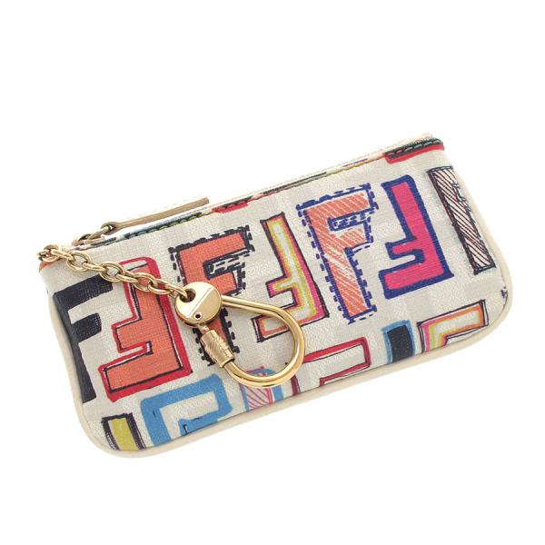 【美品】FENDIフェンディ　キーホルダー付き　コインケース　❤︎ FENDI フェンディ 8AP151 バグス モンスター キーケース コイン