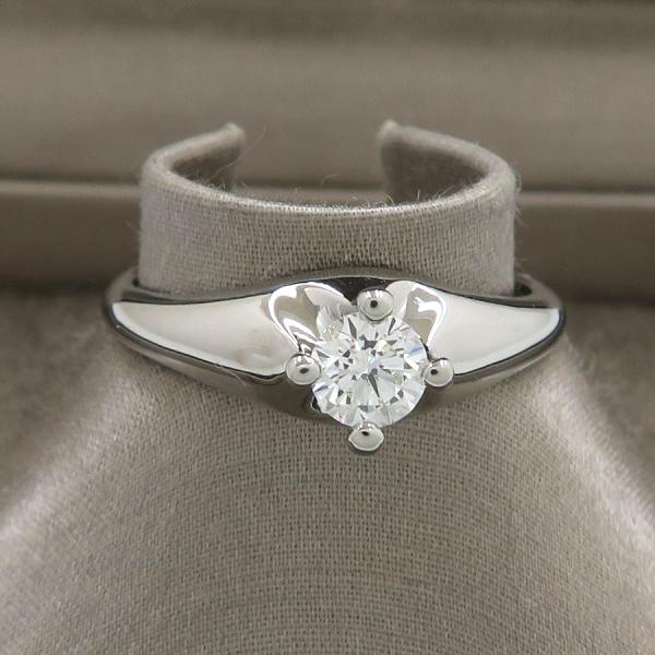 ブルガリ ソリテールダイヤリング/0.30ct#10.5 【無料ギフトラッピング】【Aランク】【中古】