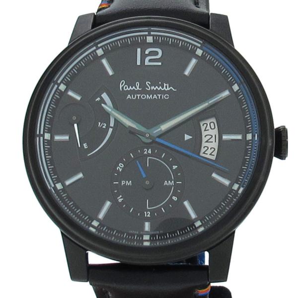 Paul Smith 腕時計 クロノグラフ 黒 人気✨Paul Smith ポールスミス 腕時計 シティ クロノグラフ