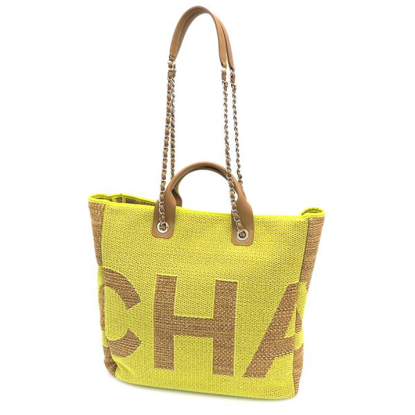 シャネル 2WAYチェーントート  【A位置付ける】【中古】 レディースバッグ-バッグ-ショルダーバッグ・メッセンジャーバッグ