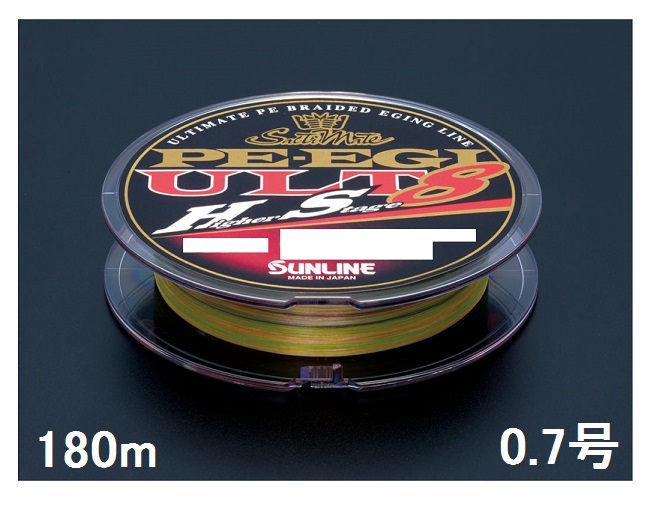 サンライン(SUNLINE) PEライン ソルティメイト PEエギULT HS8 180m単 0.7号