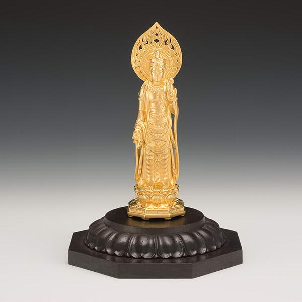楽天市場】【へ】 純金製 聖観世音菩薩 『 宗派別 御本尊 』 大仏師