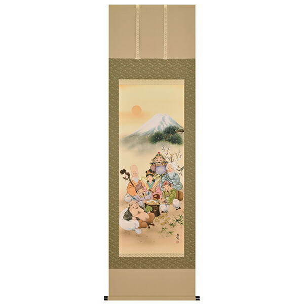 楽天市場】掛軸 南天福寿(なんてんふくじゅ) - 松尾真雪筆 : 仏像