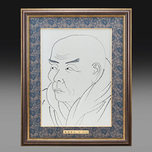 彫金額「親鸞聖人」 北 光生作 限定20点 親鸞聖人御誕生850年・立教開宗800年 彫金額|仏像・掛軸の三宝堂