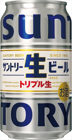 ★★★様　2ケース　トリプル生　缶ビール ビール｜サントリー 生ビール トリプル生 350ml 缶 24本×2ケース