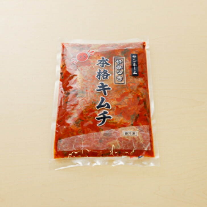 【業務用冷凍白菜】サンホームやみつき本格キムチ500g
