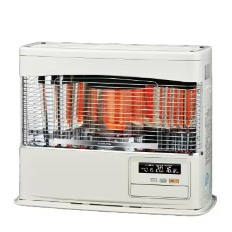 コロナ CORONA FF-6825PR（W） [冷ややかさ地用大型暖房器 PRつづき物 FF式放射能（ラウンド手合い） 木造18畳/混凝土28畳 貯蔵タンク別売 白いこと