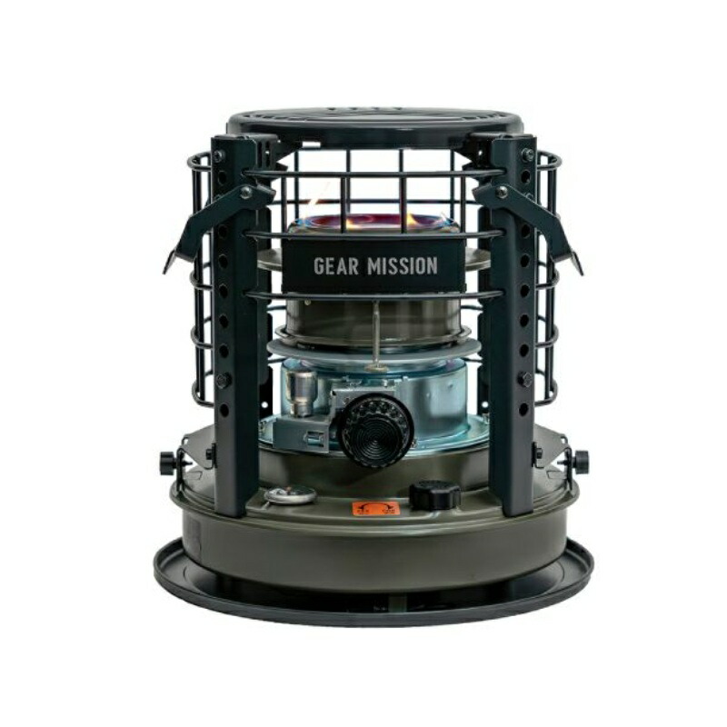 楽天市場】トヨトミ GEAR MISSION 煮炊き暖房用石油こんろ K3-GM1-G