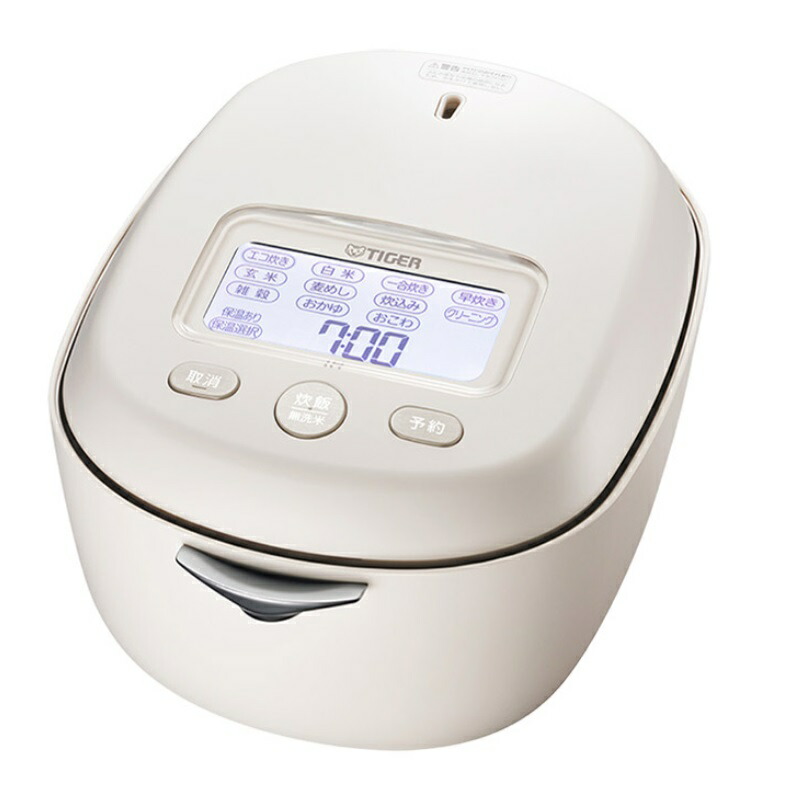 タイガーIHジャー炊飯器　2024年製 3.5合炊き　JRX-T060 楽天市場】タイガー魔法瓶 土鍋圧力IHジャー炊飯器 JRX-S060(WS)3.5合