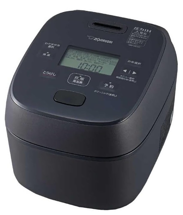 象印マホービン 炊飯器 4合 豪熱大火力 スレートブラック NW-MC07-BZ