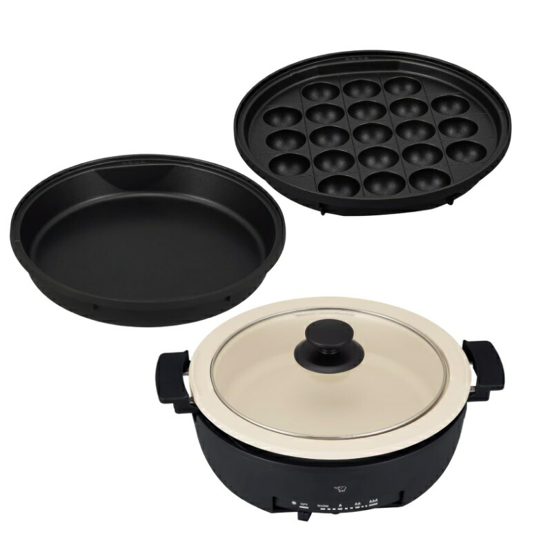 楽天市場】象印（ZOJIRUSHI）【EP-FS30-BA】グリルなべ ブラック □3枚